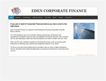 Tablet Screenshot of edencf.com